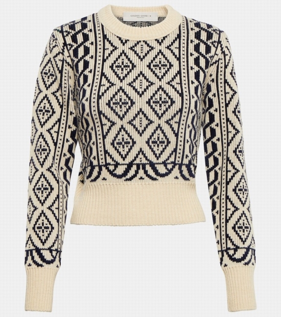 Journey Crewneck Sweater In Beige