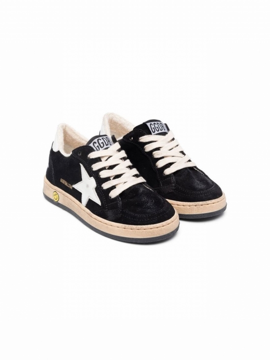 Kids' Ball Star Low-top Sneakers In Black