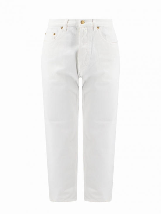 Trouser In White