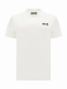 Star T-shirt In Optic White/black