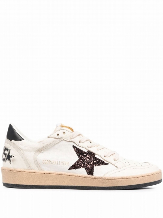 Star-patch Lace-up Sneakers In ????ɫ