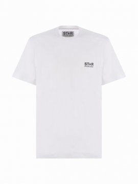 Logo T-shirt In Bianco