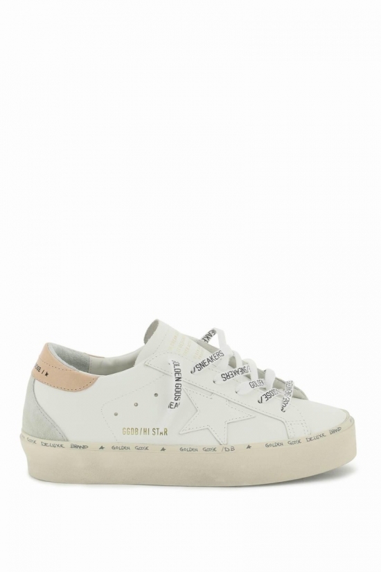 Leather Hi Star Sneakers In White