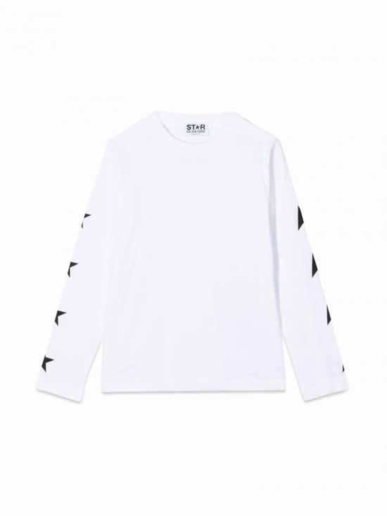 Multistar Long Sleeve T-shirt In White