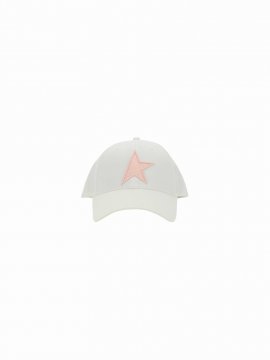 Star Baseball Cap In Papyrus/baby