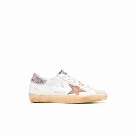 White Superstar Low Top Leather Trainers