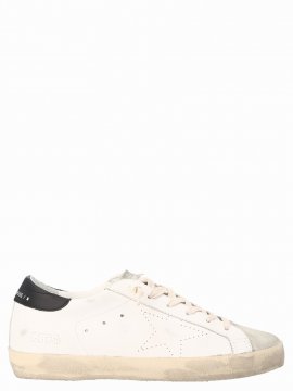 Superstar Leather & Suede Sneaker In White