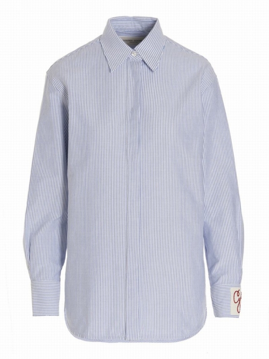 Oxford Boyfriend Shirt In Light Blue