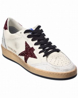 Ballstar Leather Sneaker In White