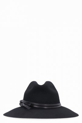 Fedora Wool Hat In Nero