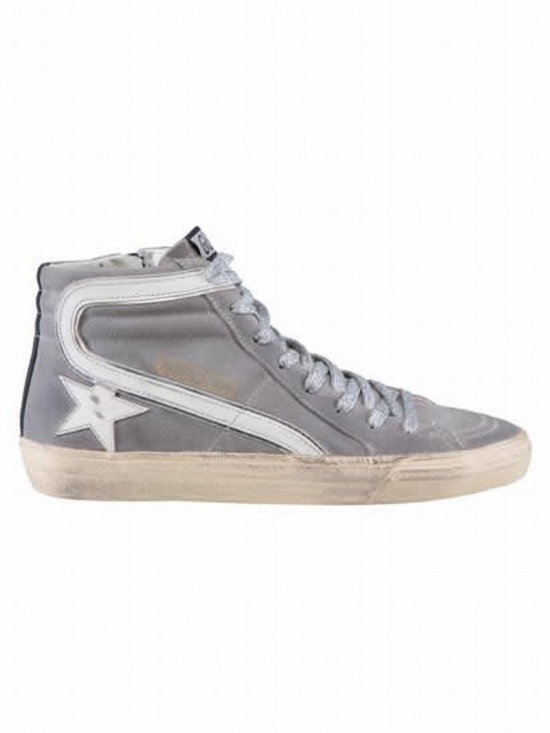 Slide Sneakers In Grey Suede In Default Title