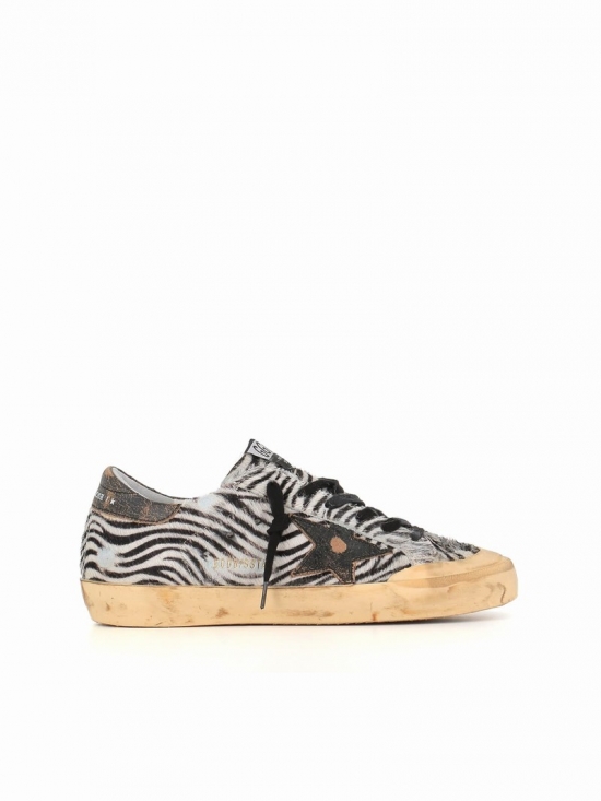 Sneaker Super-star In Zebra