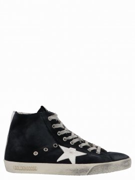 Francy Sneakers In Blue Suede