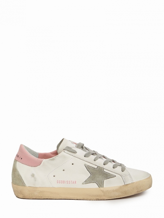 Super-star Sneakers In Bianco/rosa