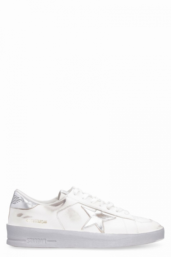 Stardan Leather Low-top Sneakers In White