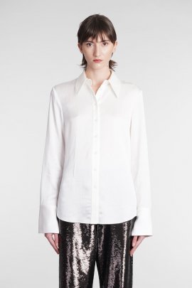 Shirt In White Viscose