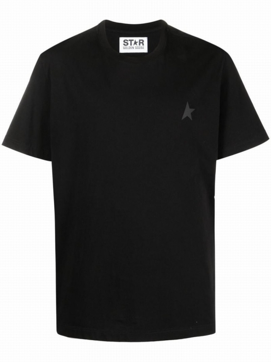 Cotton T-shirt With Logo In Black