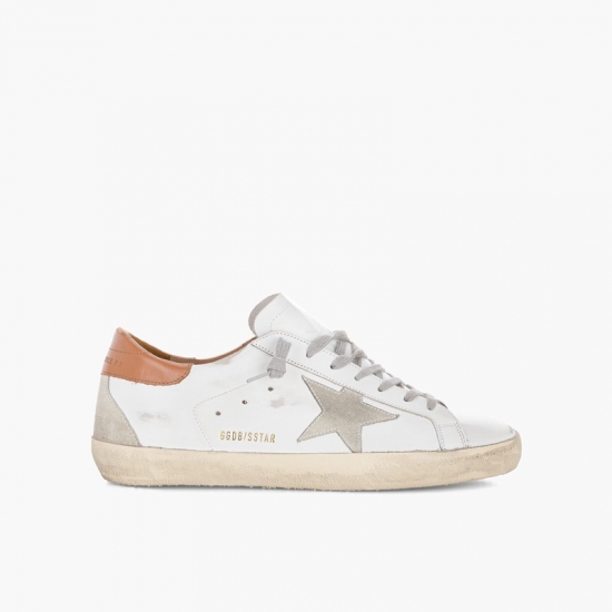 Super-stars Sneakers With Brown Heel Tab In Default Title