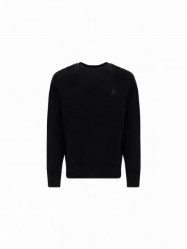 Star Crewneck In Black