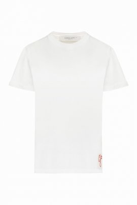 Logo Cotton T-shirt In White