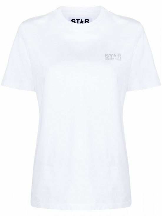 Cotton Jersey T-shirt In Bianco