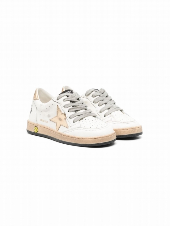 Kids' Ball Star Low-top Sneakers In White