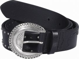 Ranch Belt In Black