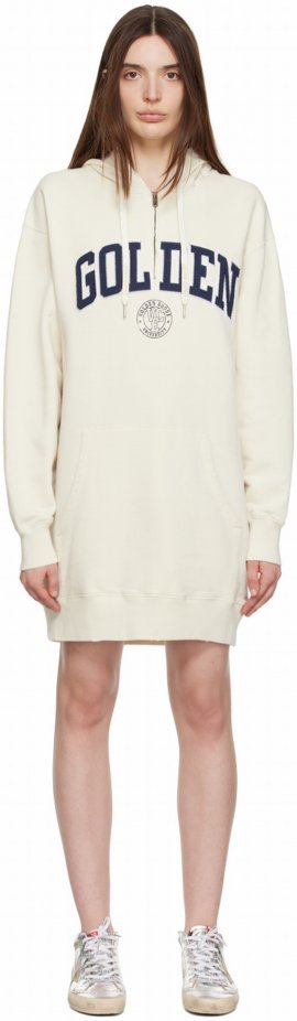 White Oversized Minidress In 11426 Heritage White