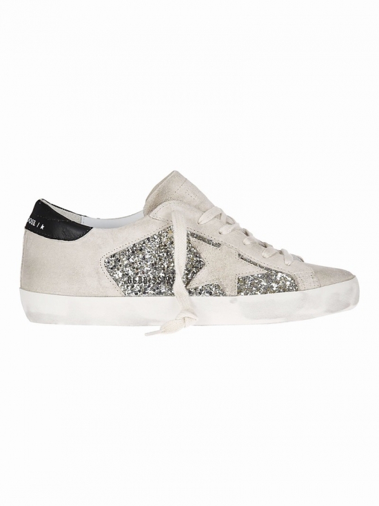 Super-star Glitter And Suede Upper In 82166