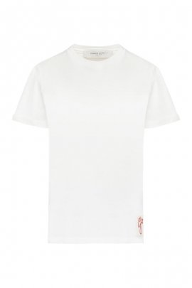 Logo Cotton T-shirt In White