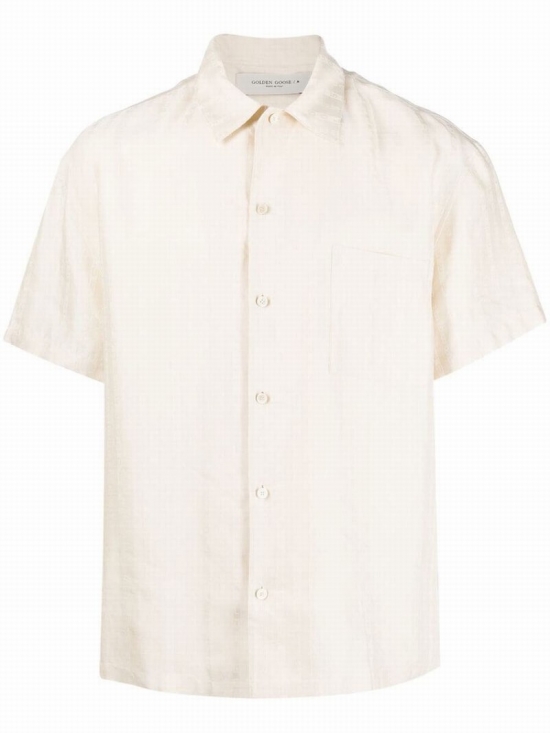 Shirt Bowling Short Sleeve Clothing In White