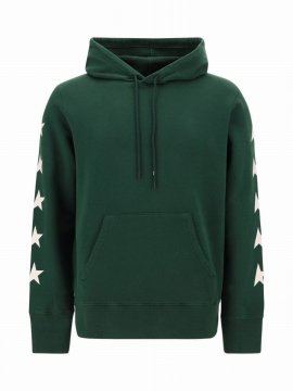 Sweatshirts In Bright Green/white