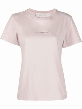 T-shirt Mit Logo-print In Pink