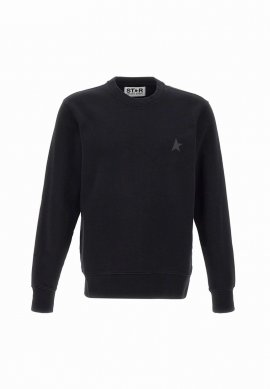 Archibald Cotton Sweatshirt In Black