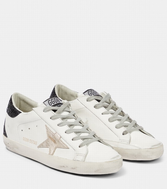 Sneakers Super-star Aus Leder In White/platinum/black