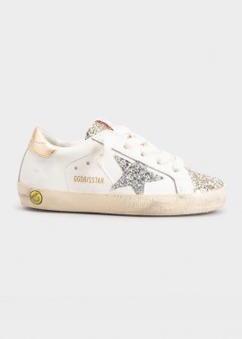 Kids' Girl's Super Star Glitter Sneakers