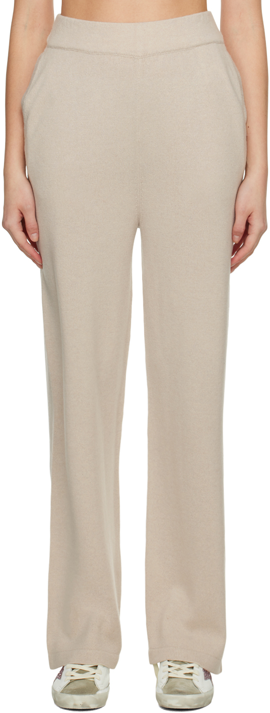 Beige Patch Lounge Pants