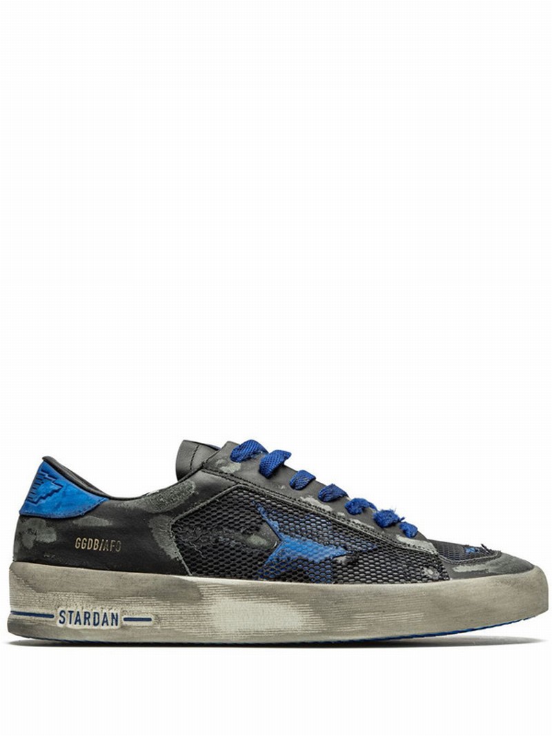 Stardan Ltd "blue" Low-top Sneakers In Black