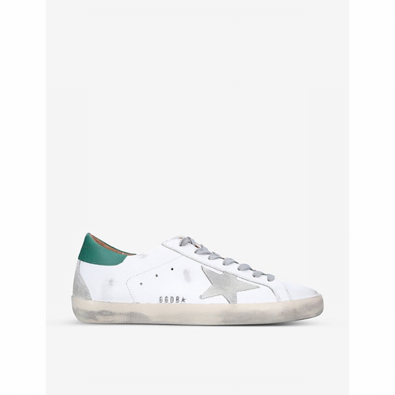 Super-star Leather Low-top Sneakers In White/comb