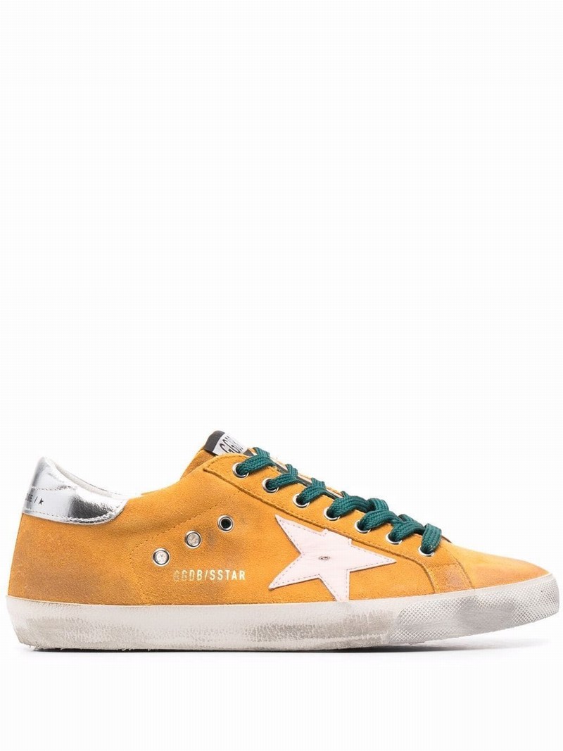 Super-star Low-top Sneakers In Yellow