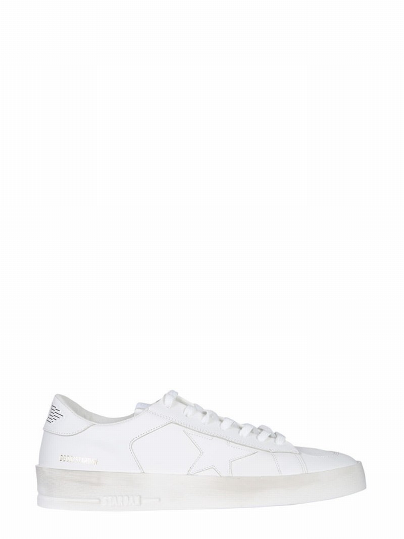 Stardan Sneakers In White Leather