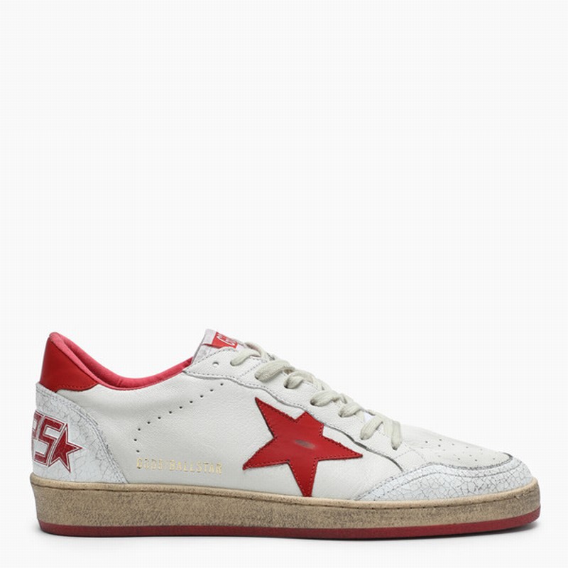 White/red Ball Star Sneakers