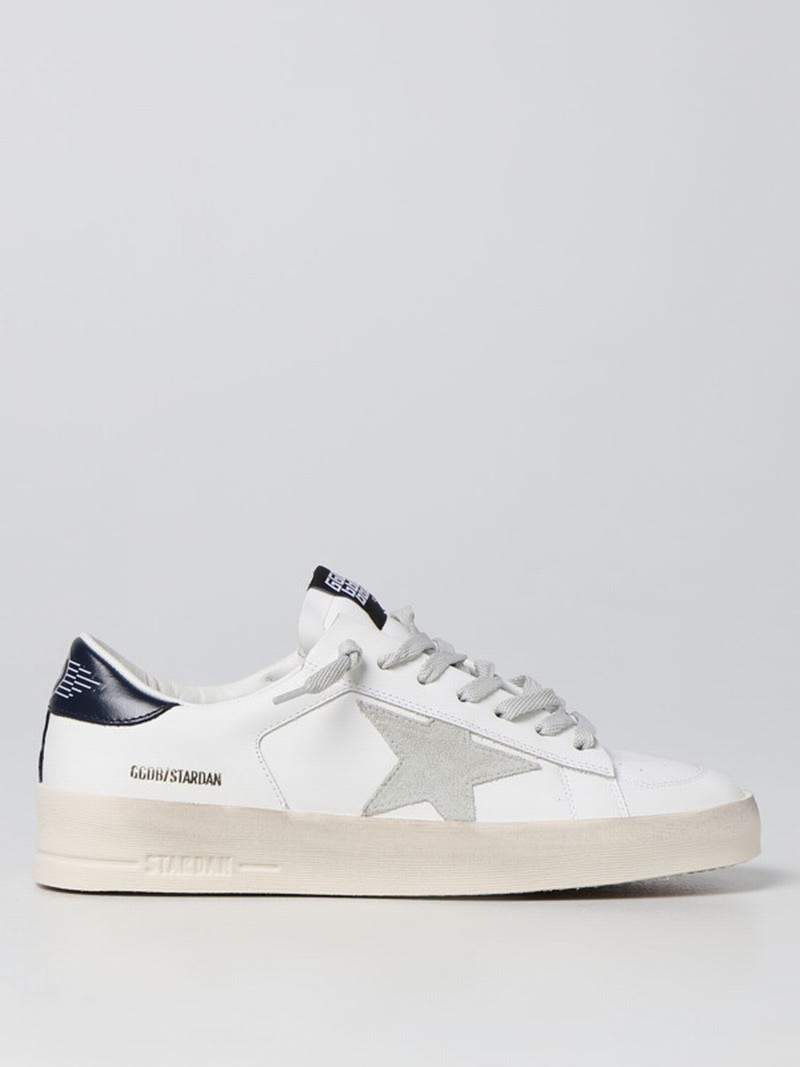 Sneaker Stardan In Pelle Bianca In White