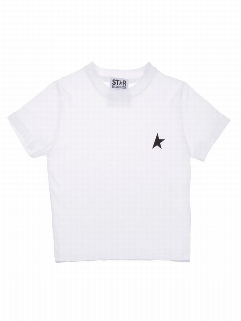 Kids' Star Printed Crewneck T-shirt In 10364