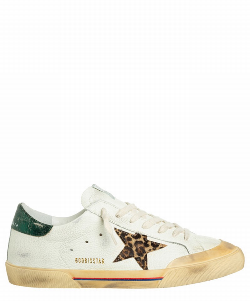 Superstar Penstar Leather Sneakers In White