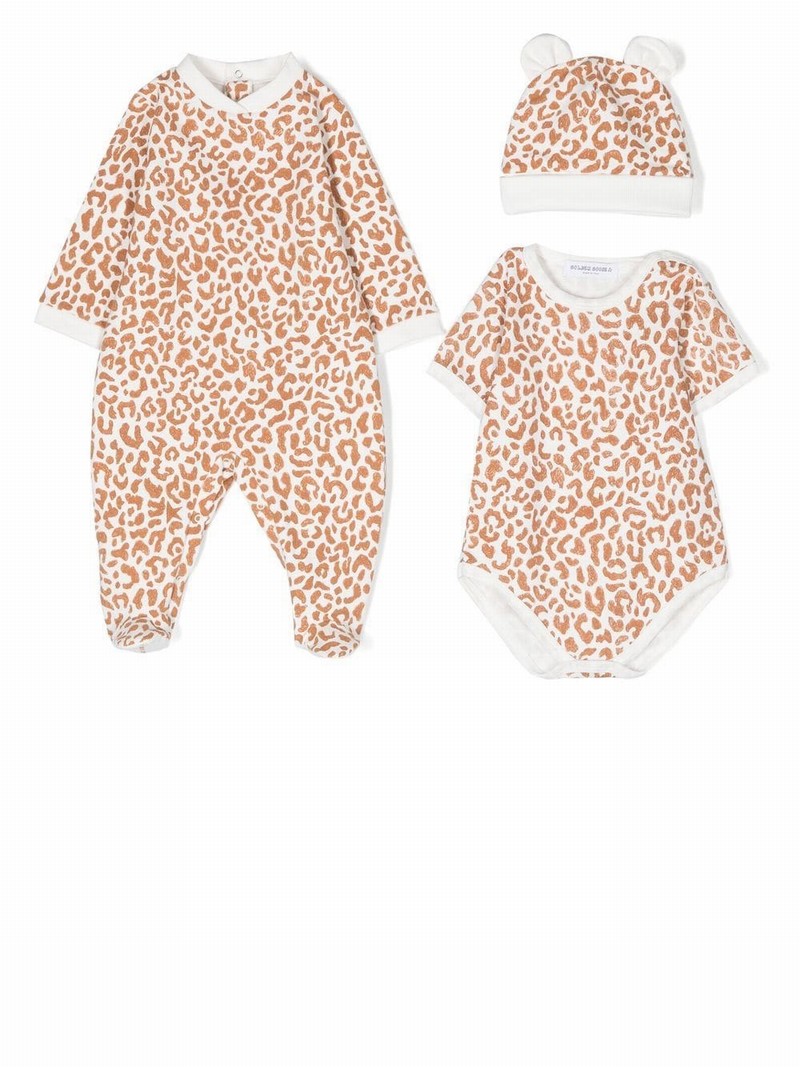 Animal-print Babygrow Set (set Of Three) In ??ɫ