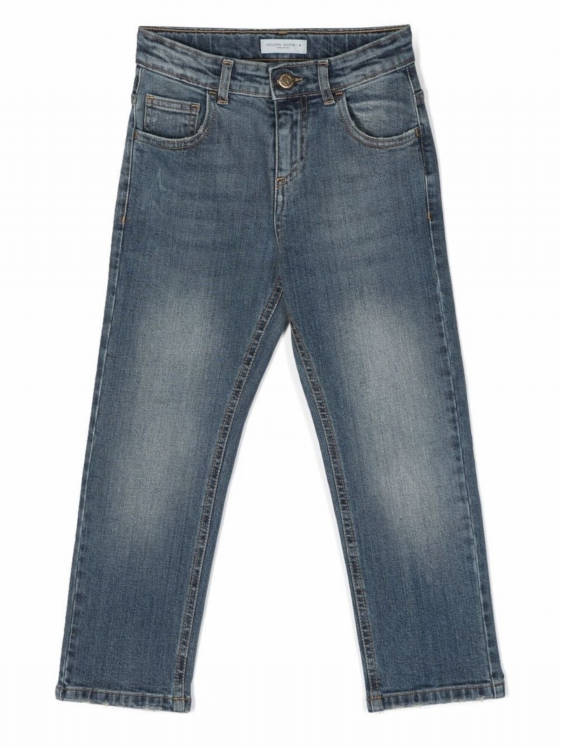 Kids' Denim In Blu