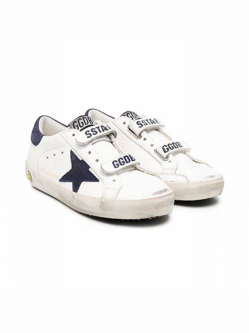 Kids' Old School Low-top Sneakers In White