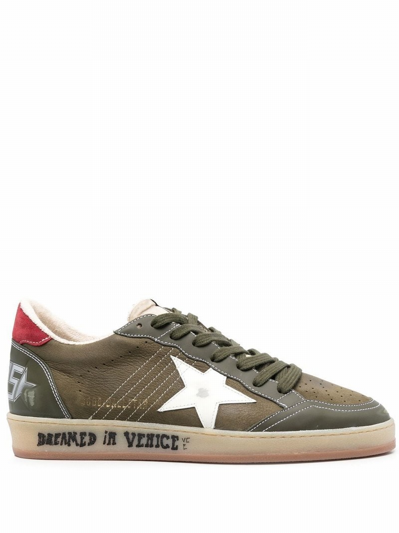 Ballstar Low-top Sneakers In Green