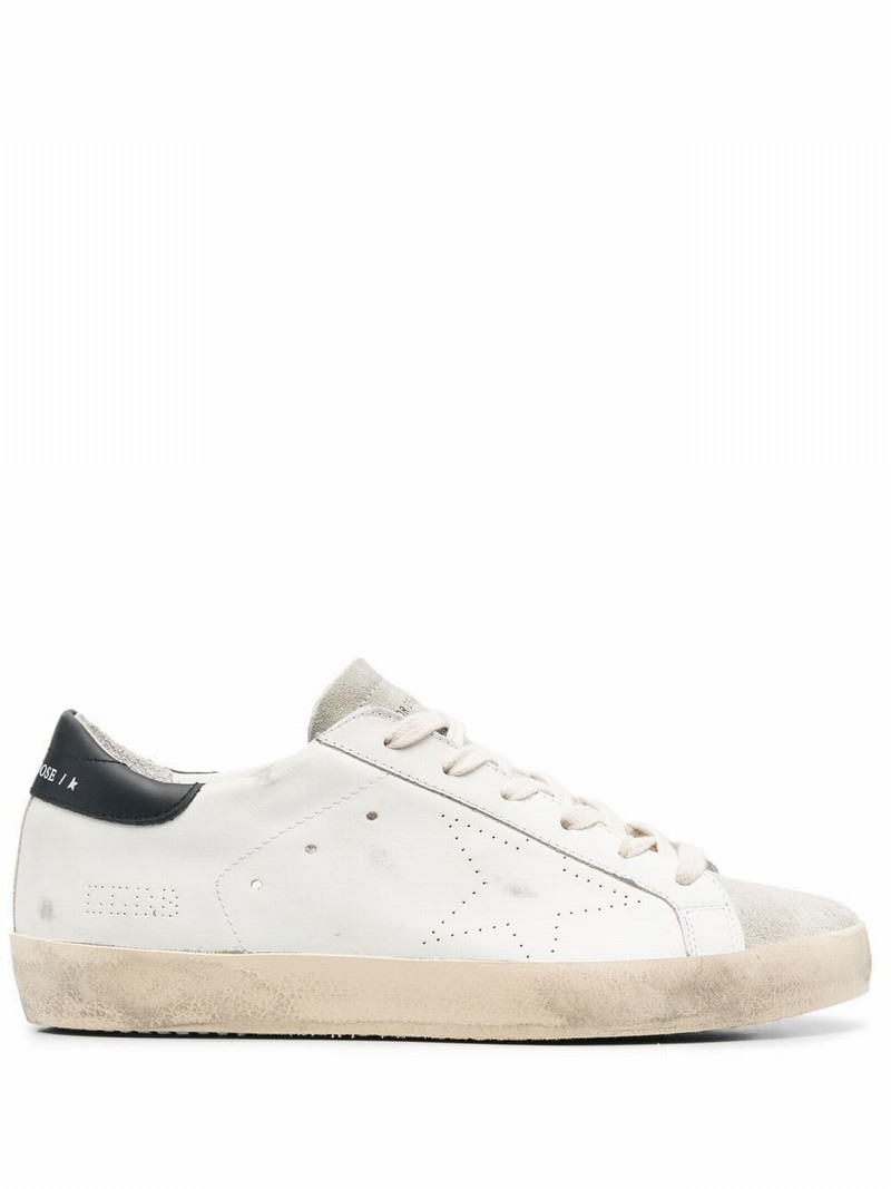 Super-star Leather Sneakers In White